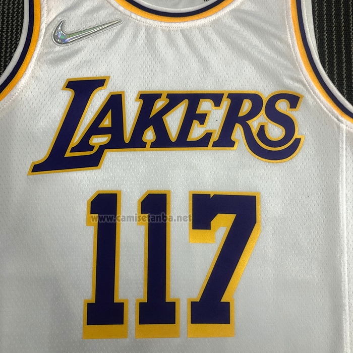 Camiseta Los Angeles Lakers x X-BOX Master Chief #117 Blanco